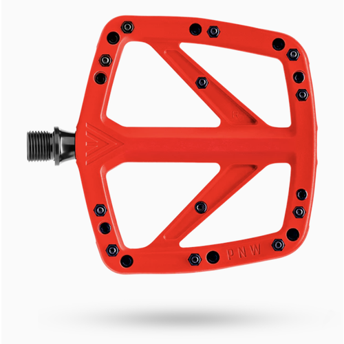 PNW RANGE COMPOSITE PEDALS REALLY RED PNW RANGE COMPOSITE PEDALS REALLY RED