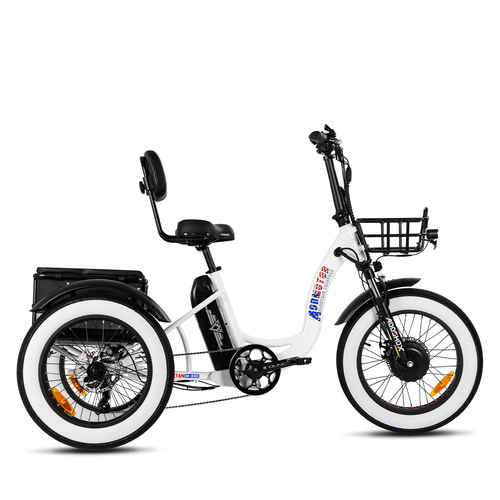 Addmotor M-330 Pearl White Step Thru TRIKE Addmotor M-330 Pearl White Step Thru TRIKE