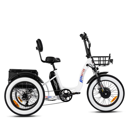 Addmotor M-330 Pearl White Step Thru TRIKE