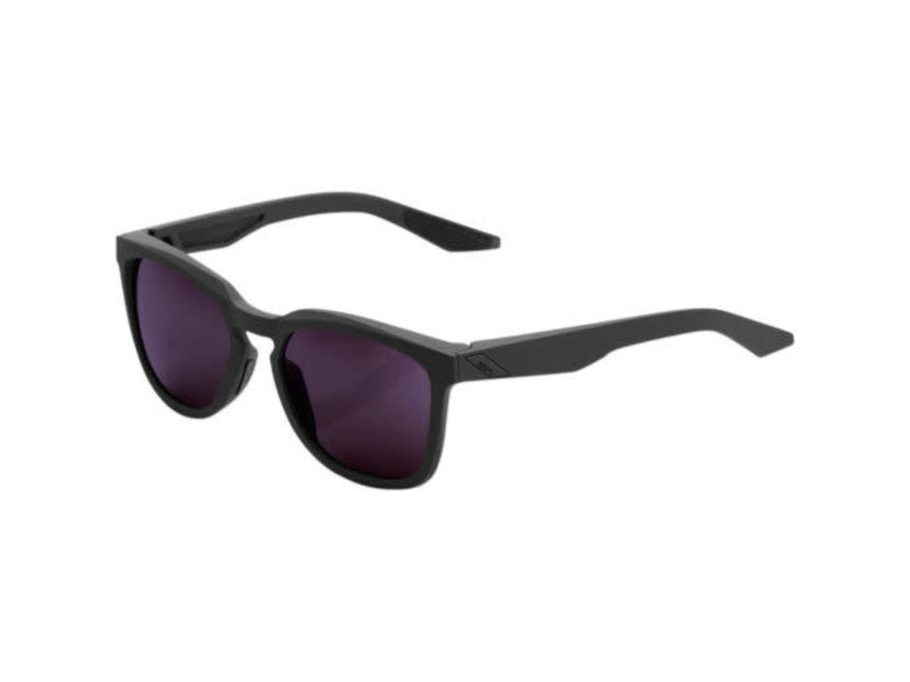 100 Percent Active Lifestyle Eyewear Daze - Soft Tact Midnight Mauve - Purple Lens