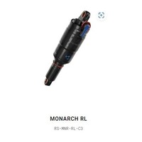 RockShox, Monarch RL, Rear shock, 165x38, Shaft Eyelet: Standard, Body Eyelet: Standard, MidReb/MidComp, C2, 430 Lockout