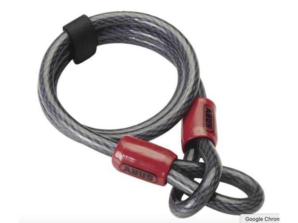 Abus Cable Locks Cable - Cobra 5/75 seatsaver 75cm length / 5mm diameter