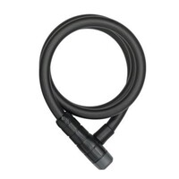 Cable Lock - Racer 6412K/85 BK SCMU - 2.8'- 12mm