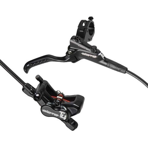 TRP TRP, Slate T4, MTB Hydraulic Disc Brake, Right, Post mount, Disc: Not included, 306g, Black