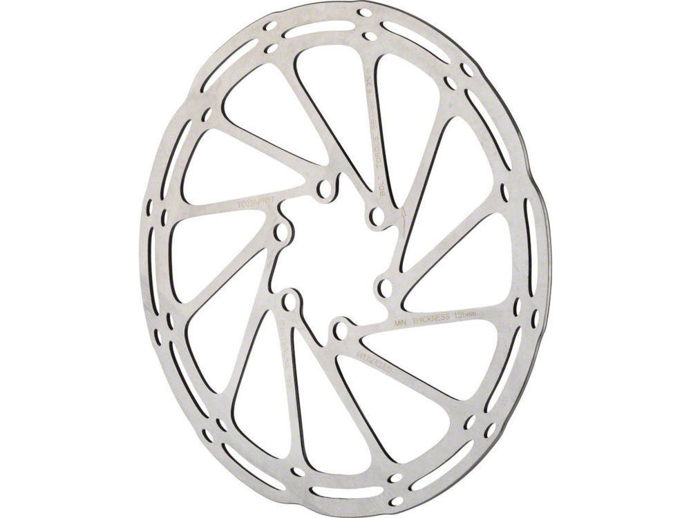 Sram SRAM CenterLine Disc Brake Rotor - 180mm, 6-Bolt, Silver