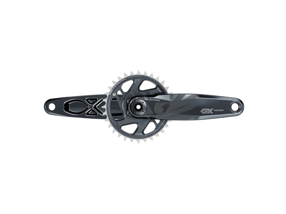Sram SRAM GX Eagle Fat Bike Crankset - 175mm, 12-Speed, 30t, Direct Mount, DUB Spindle Interface, For 190mm Rear Spacing, Lunar