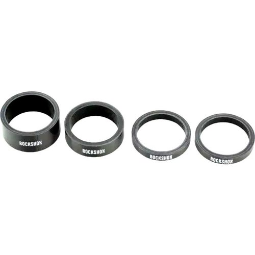 RockShox Headset Spacer Set, UD Carbon, RockShox - (5mm x 2, 10mm x 1, 15mm x 1)