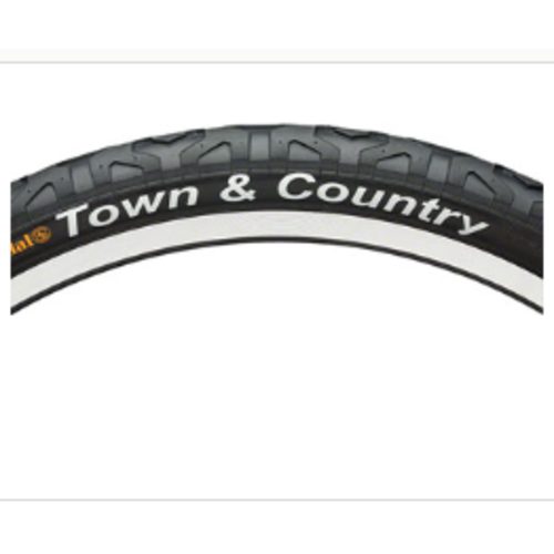 Continental Continental Town and Country Tire - 26 x 1.9 Clincher Wire Black 84tpi Continental Continental Town and Country Tire - 26 x 1.9 Clincher Wire Black 84tpi