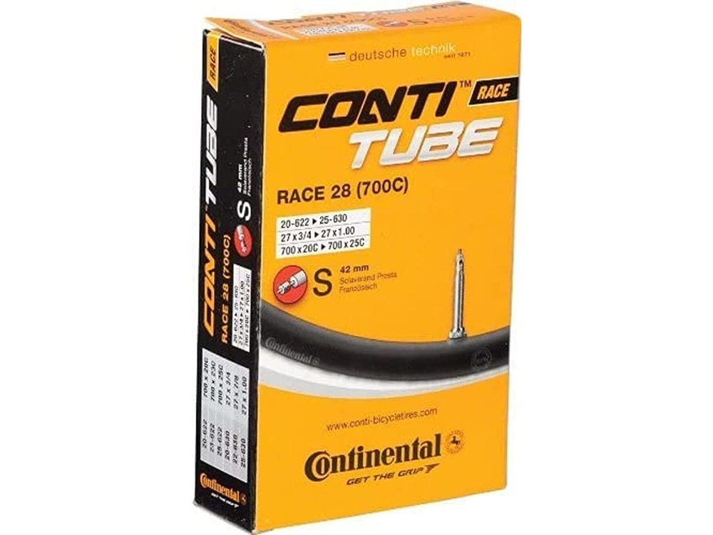 Continental Continental Standard Tube - 700 x 20 - 25mm, 42mm Presta Valve