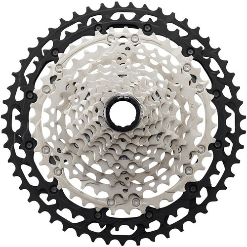 Shimano Shimano XT CS-M8100 Cassette - 12-Speed 10-45t Silver/Black Micro Spline Shimano Shimano XT CS-M8100 Cassette - 12-Speed 10-45t Silver/Black Micro Spline
