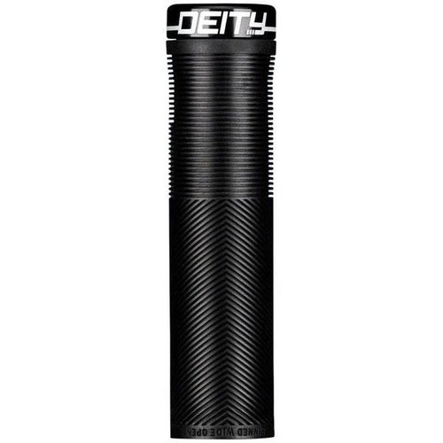 Deity Components Deity Components Knuckleduster Grips - Black Lock-On Deity Components Deity Components Knuckleduster Grips - Black Lock-On