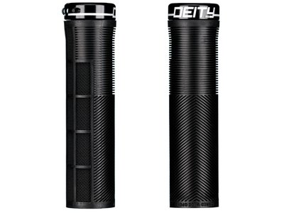 Deity Components Deity Components Knuckleduster Grips - Black Lock-On