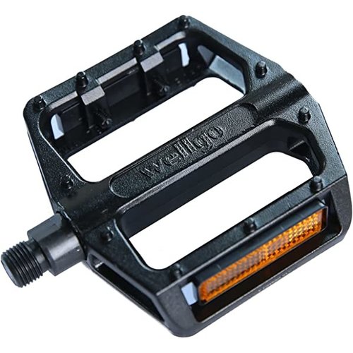 wellgo Wellgo B087 Pedals - Platform, Aluminum, 9/16", Black wellgo Wellgo B087 Pedals - Platform, Aluminum, 9/16", Black