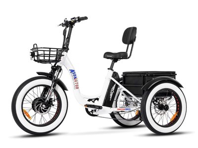 Addmotor M-330 Pearl White Step Thru TRIKE