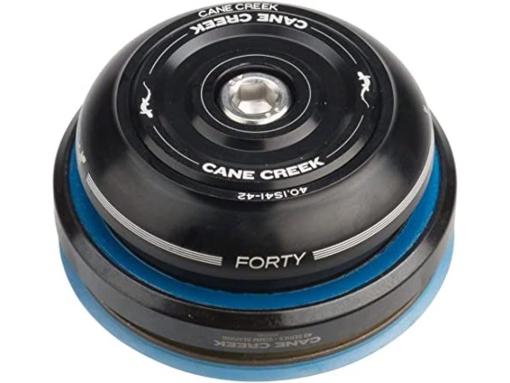 Cane Creek Cane Creek 40 IS42/28.6 IS52/40 Short Cover Headset, Black