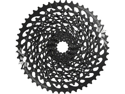 Sram SRAM GX Eagle XG-1275 Cassette - 12 Speed, 10-50t, Black, For XD Driver Body