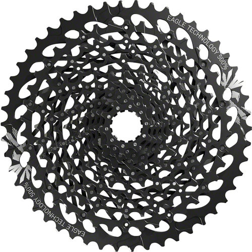 Sram SRAM GX Eagle XG-1275 Cassette - 12 Speed 10-50t Black For XD Driver Body Sram SRAM GX Eagle XG-1275 Cassette - 12 Speed 10-50t Black For XD Driver Body