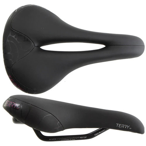 Terry Butterfly Gel CrMo Womens Saddle, Black