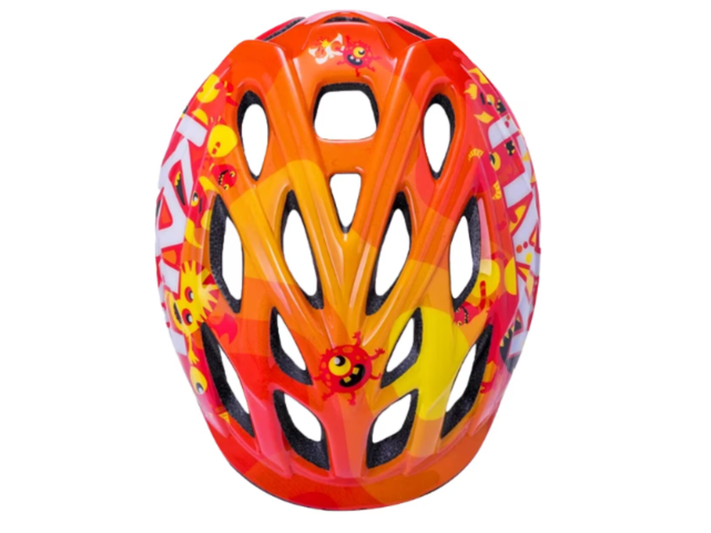 Kali Chakra Child Youth Helmets Monster Orange XS