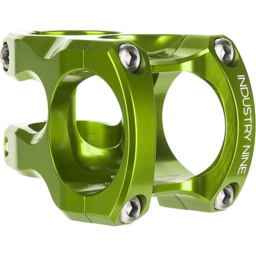 Industry Nine Industry Nine, A35, Stem, Diameter: 35mm, Length: 40mm, Steerer: 1-1/8'', 8¯, Lime Green