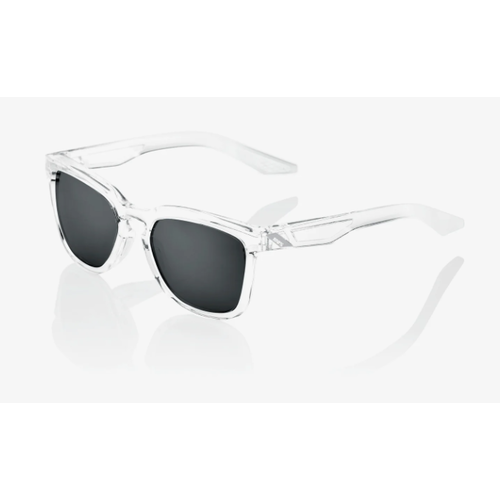 100 Percent HUDSON - Polished Crystal Haze - Black Mirror Lens