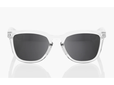 100 Percent HUDSON - Polished Crystal Haze - Black Mirror Lens