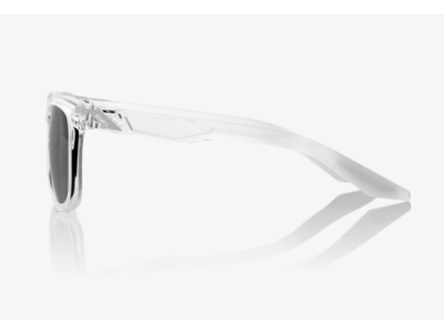 100 Percent HUDSON - Polished Crystal Haze - Black Mirror Lens