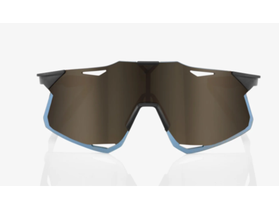 100 Percent Hypercraft - Matte Black - Soft Gold Mirror Lens