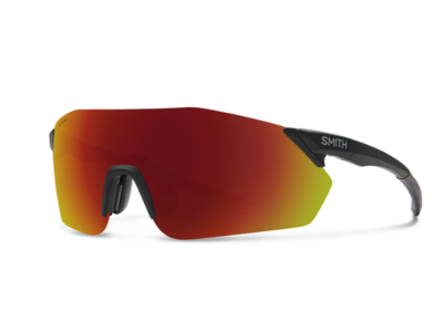 Smith Optics Reverb, Matte Black + ChromaPop Red Mirror Lens