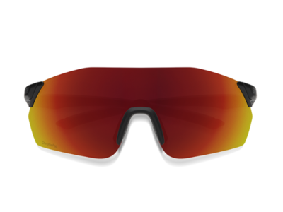 Smith Optics Reverb, Matte Black + ChromaPop Red Mirror Lens