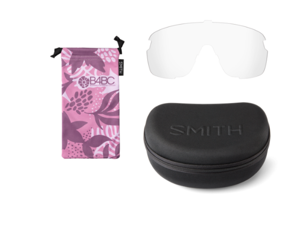 Smith Optics Smith x B4BC Bobcat: B4BC Chalk Rose + ChromaPop Rose Gold  Mirror Lens