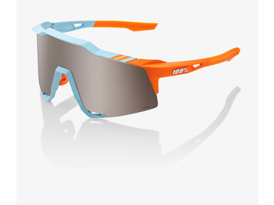 100 Percent SPEEDCRAFT - Soft Tact Two Tone - HiPER Silver Mirror Lens