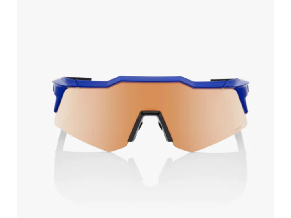 100 Percent SPEEDCRAFT XS - Gloss Cobalt Blue - HiPER Copper Mirror Lens