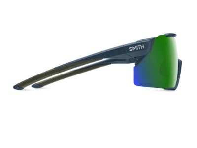 Smith Optics Unisex Sunglass Attack MAG MTB - Matte Black || ChromaPop Green Mirror
