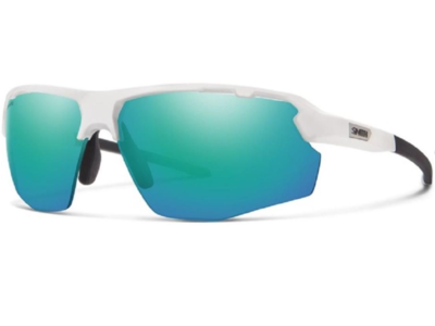 Smith Optics Unisex Sunglass Resolve - White || ChromaPop Opal Mirror