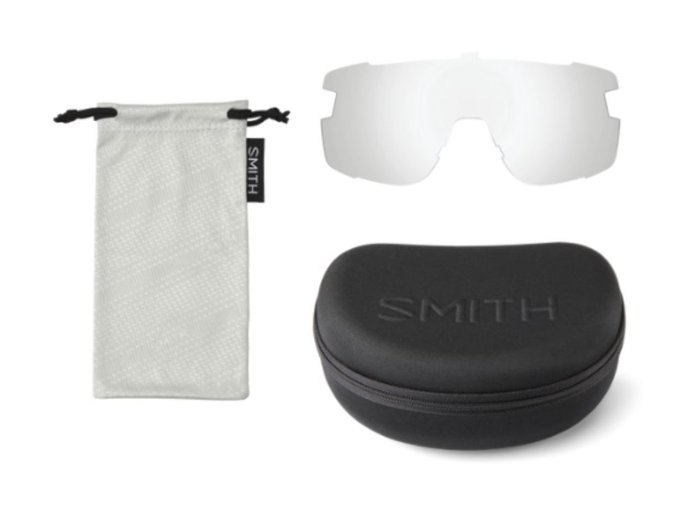 Smith Optics Unisex Sunglass Wildcat - Matte Black || ChromaPop Red Mirror