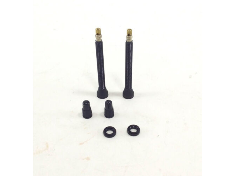 Stan's No Tubes Stan's NoTubes Alloy Valve Stems - 55mm Pair Black