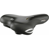 Selle Royal Lookin Moderate Saddle - Steel, Black, Women's