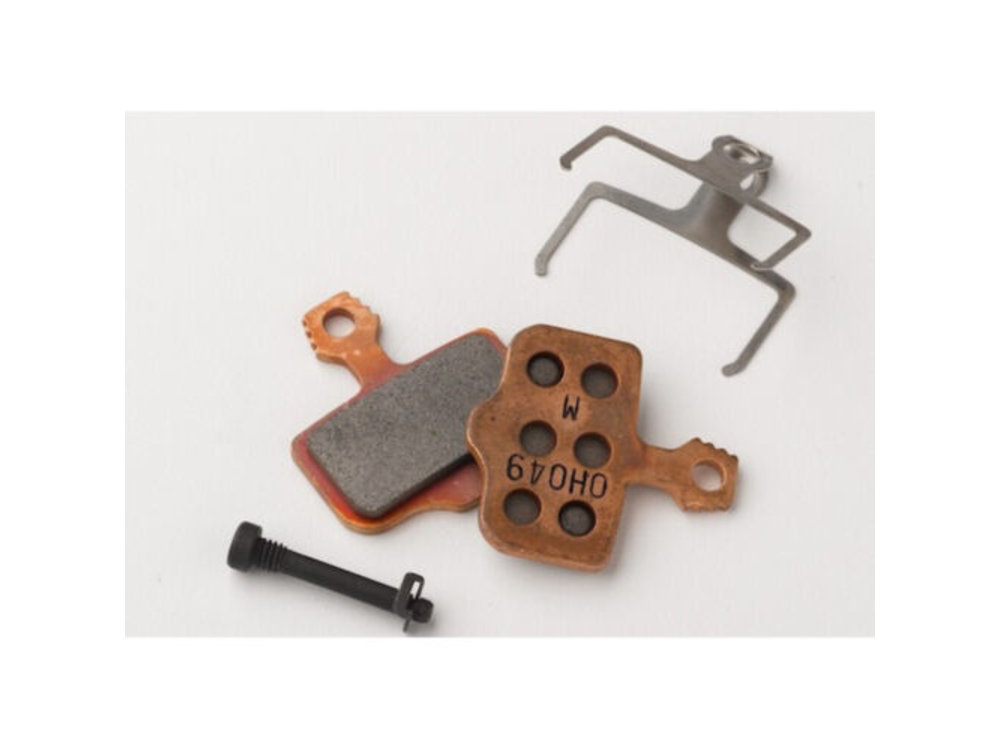 Sram SRAM Disc Brake Pads - Sintered Compound, Steel Backed, Powerful, For Level, Elixir, and 2-Piece Road