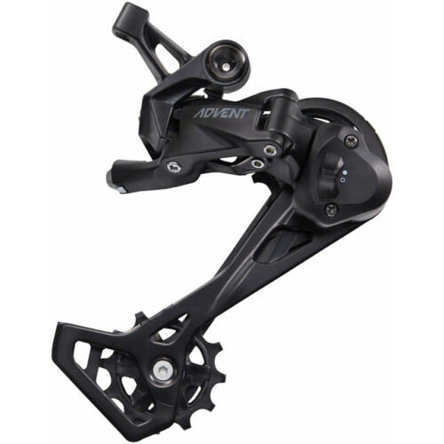 microSHIFT microSHIFT ADVENT Rear Derailleur - 9 Speed Long Cage Black With Clutch