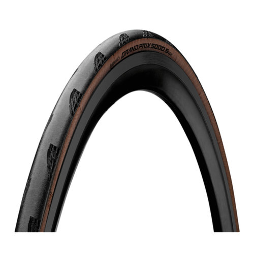Continental Grand Prix 5000 S TR 700 x 25 Folding Black Coffee + Black Chili Continental Grand Prix 5000 S TR 700 x 25 Folding Black Coffee + Black Chili