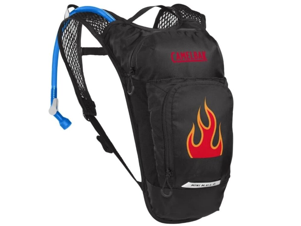 CamelBak Mini M.U.L.E. 50oz, Black/Flames