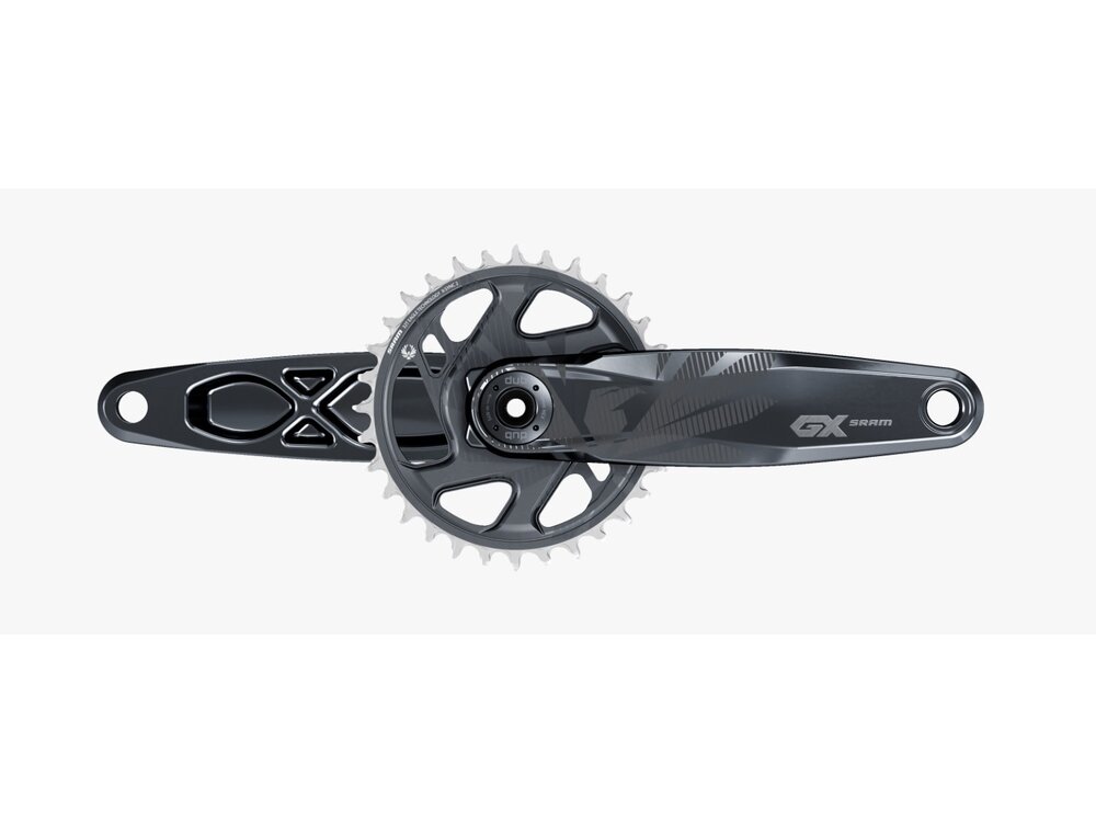 Sram SRAM, GX Eagle DUB C1, Crankset, Speed: 11/12, Spindle: 28.99mm, BCD: Direct Mount, 32, DUB, 170mm, Black, Boost