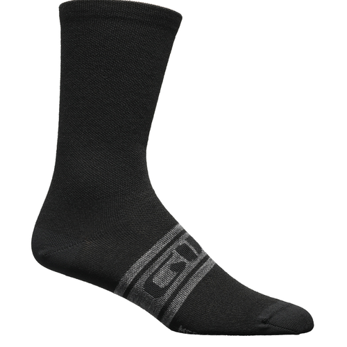 Giro Seasonal Merino Wool Sock Black/Charcoal XL