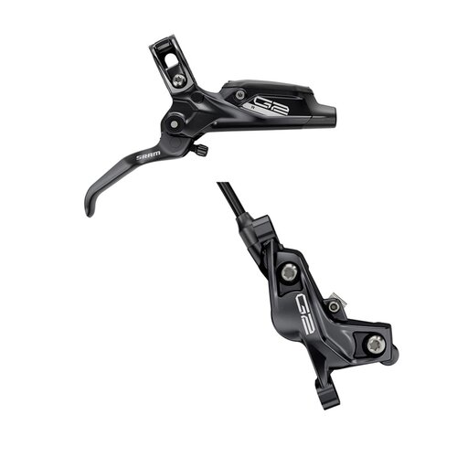 Sram SRAM, G2 R, MTB Hydraulic Disc Brake, Front, Post mount, Black