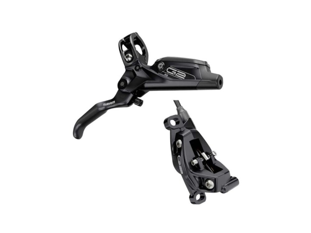 Sram SRAM, G2 RS A2, MTB Hydraulic Disc Brake, Front, Post mount, Disc: Not included, Black