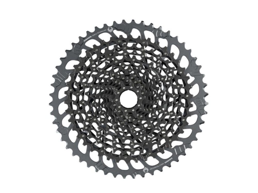 Sram SRAM X01 Eagle XG-1295 Cassette - 12-Speed, 10-52t, Black, For XD Driver Body