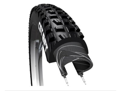 CST CST BFT Plus Tire - 24 x 4.0, Clincher, Wire, Black