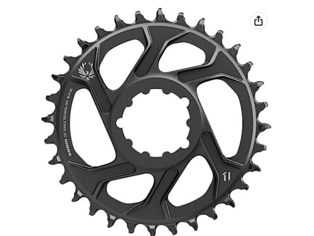 Sram SRAM Eagle X-SYNC 2 Direct Mount Chainring - 32t, Direct Mount, 3mm Offset, For Boost, Lunar Grey