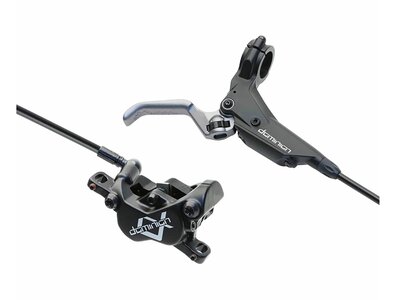 Hayes Brake Dominion A4 Disc Brake, Right/Rear, Black/Gray